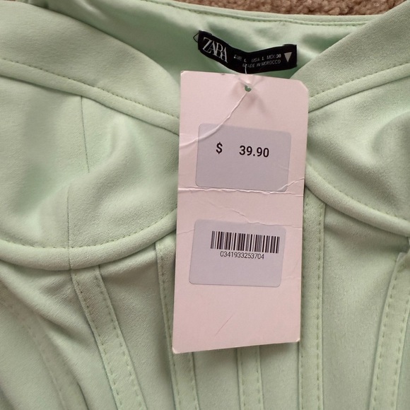 Mint Green Zara Corset - Picture 5 of 6